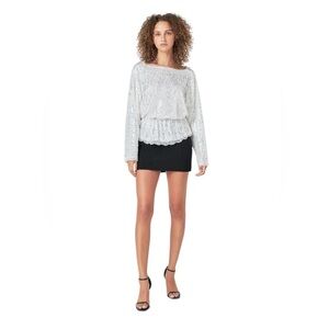 Endless Rose White Lace Top